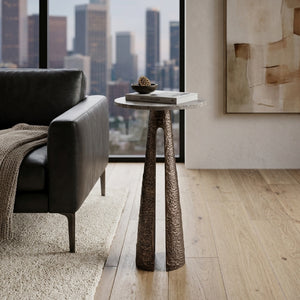   Modern European furniture - Bronze Base End Table - www.oroa.com | Oroa.com