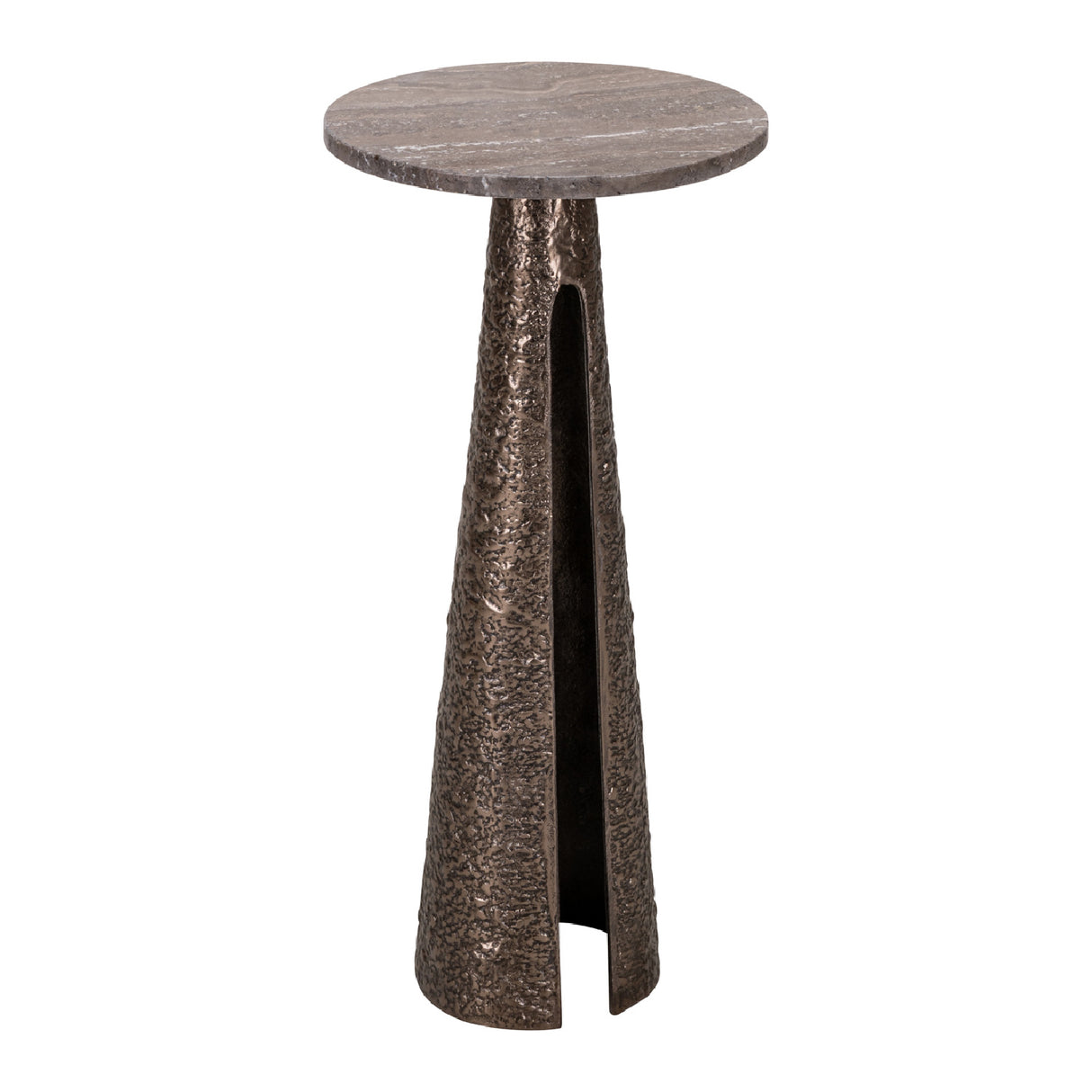   Modern European furniture - Bronze Base End Table - www.oroa.com | Oroa.com