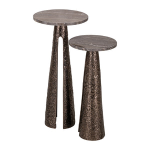   Modern European furniture - Bronze Base End Table - www.oroa.com | Oroa.com