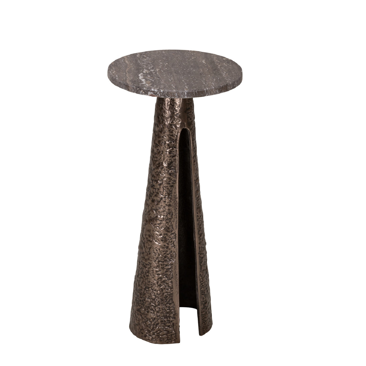   Modern European furniture - Bronze Base End Table - www.oroa.com | Oroa.com