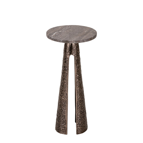   Modern European furniture - Bronze Base End Table - www.oroa.com | Oroa.com