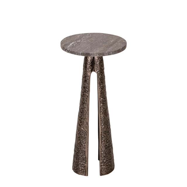 Modern European furniture - Bronze Base End Table - www.oroa.com