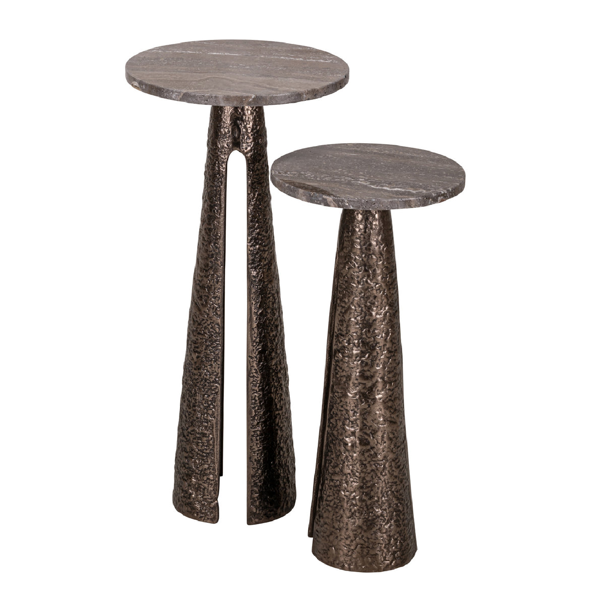   Modern European furniture - Bronze Base End Table - www.oroa.com | Oroa.com