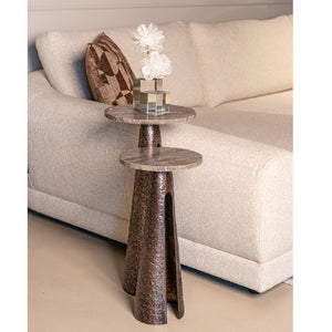   Modern European furniture - Bronze Base End Table - www.oroa.com | Oroa.com