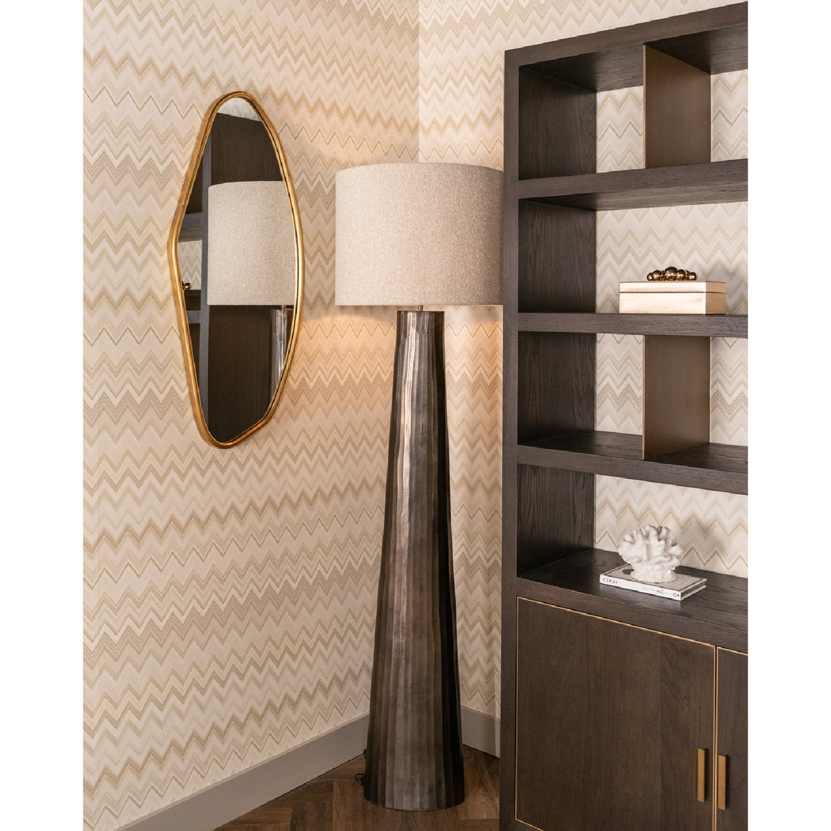   Modern European furniture - Bronze Floor Lamp - www.oroa.com | Oroa.com