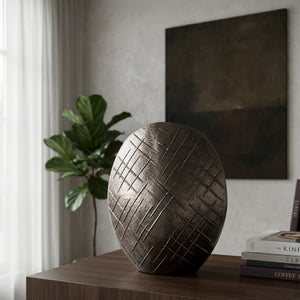  Modern European furniture - Bronze Aluminum Vase - www.oroa.com | Oroa.com