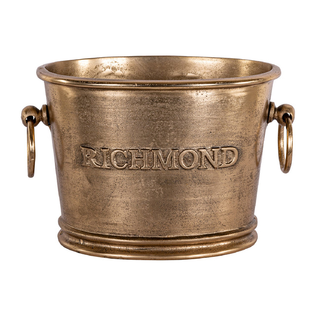 Modern European furniture - Antique Brass Wine Cooler - www.oroa.com