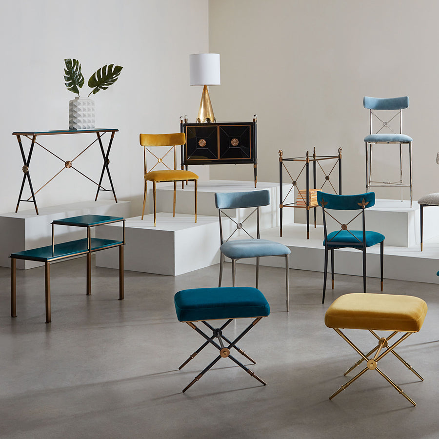 Teal Lacquered Console | Jonathan Adler Rider | Oroa.com