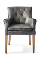 Classic Leather Dining Armchair | Rivièra Maison La Scala | Oroa.com