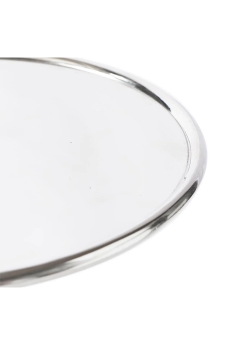 Silver Adjustable Pedestal Side Table | Rivièra Maison Venice | Oroa.com