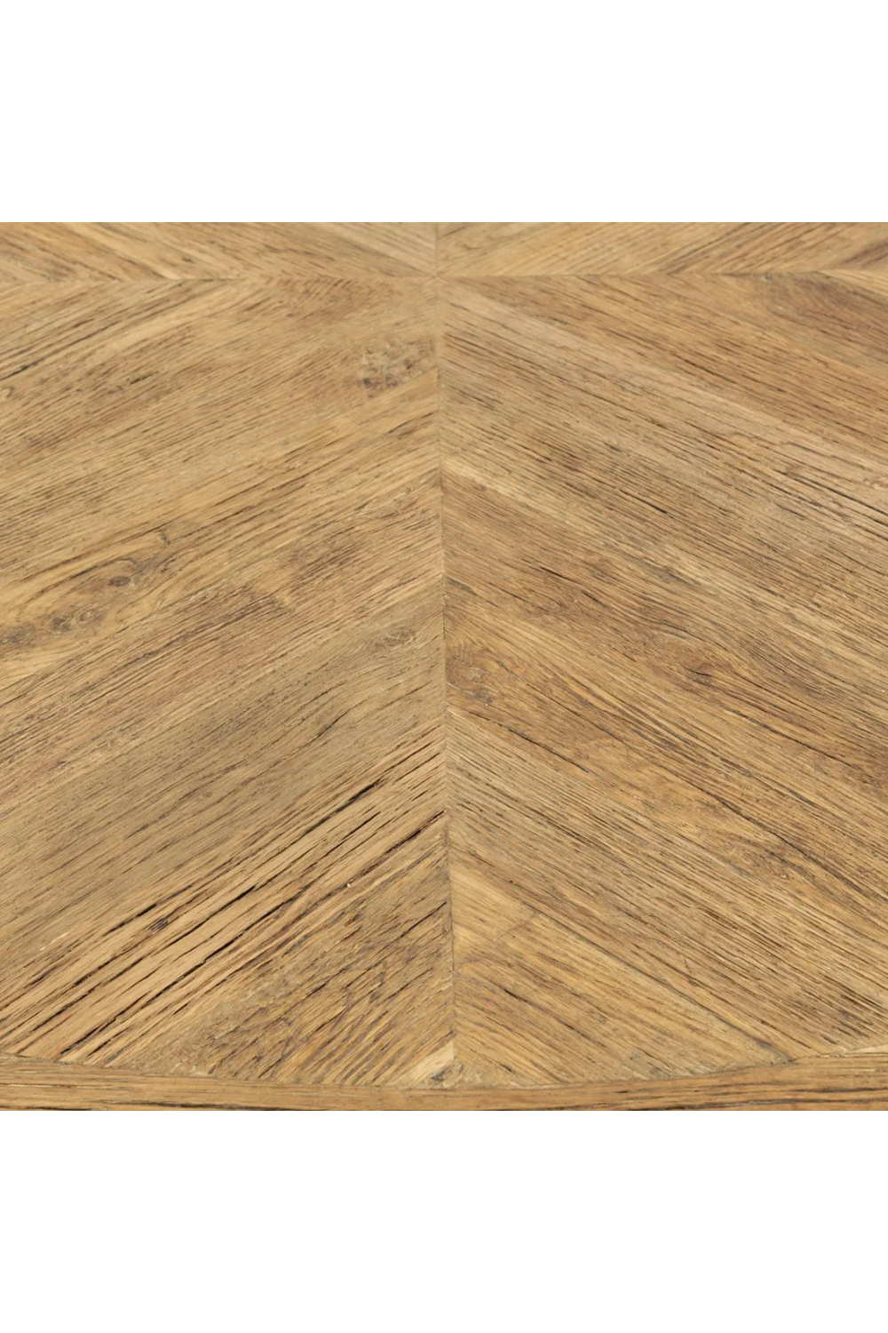 Round Oak Pedestal Dining Table | Rivièra Maison Siroko Beach | Oroa