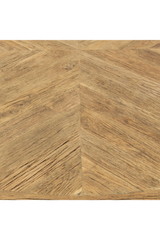 Round Oak Pedestal Dining Table | Rivièra Maison Siroko Beach | Oroa