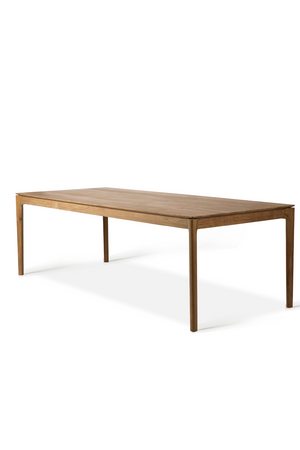 Teak Minimalist Dining Table | Ethnicraft Bok | Oroa.com