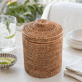 Hand Woven Wicker Rattan Ice Bucket - OROA