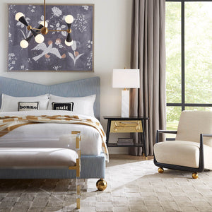 Sculpted Brass Drawer Side Table | Jonathan Adler Reform | Oroa.com