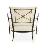 Linen Upholstered Accent Chair | Jonathan Adler Rider | Oroa.com