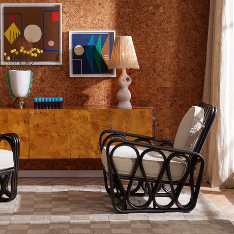 Mappa Wood 4-Door Sideboard | Jonathan Adler Bond | Oroa.com