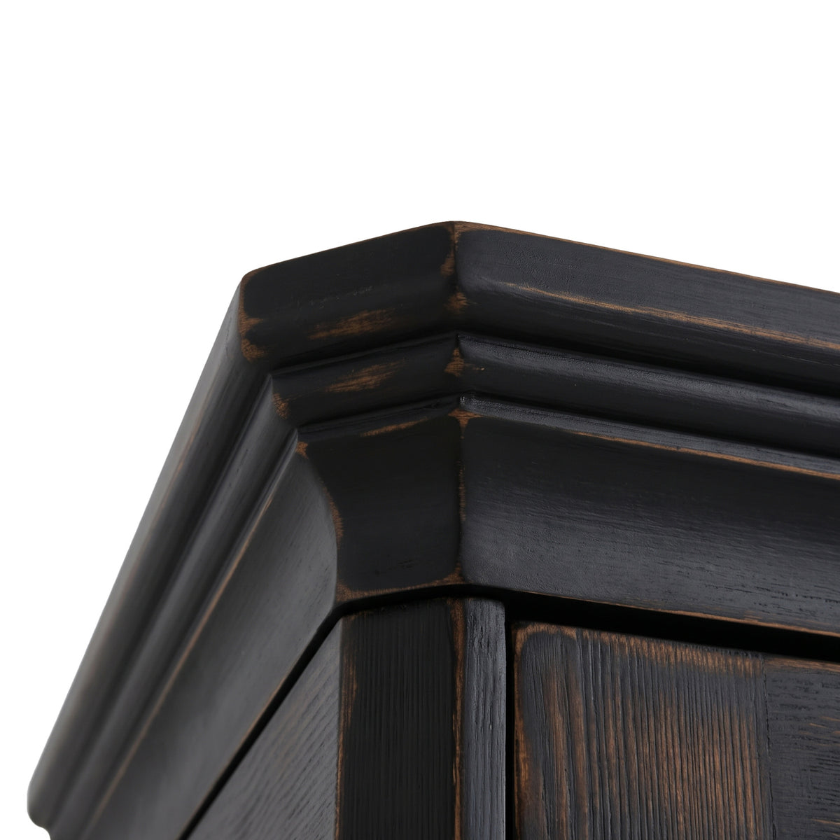 Modern European furniture - 3-Sided Glass Hutch Cabinet - www.oroa.com