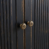 Modern European furniture - 3-Sided Glass Hutch Cabinet - www.oroa.com