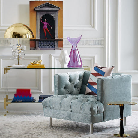 Clear Acrylic Framed Console | Jonathan Adler Jacques | Oroa.com