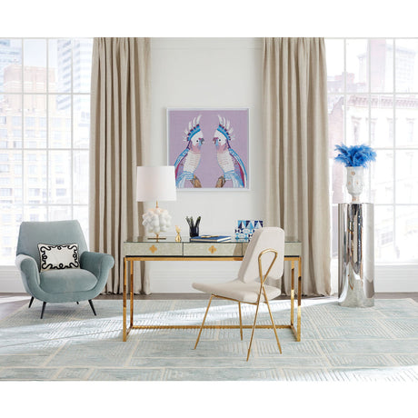 Polished Stainless Steel Pedestal | Jonathan Adler Alphaville | Oroa.com