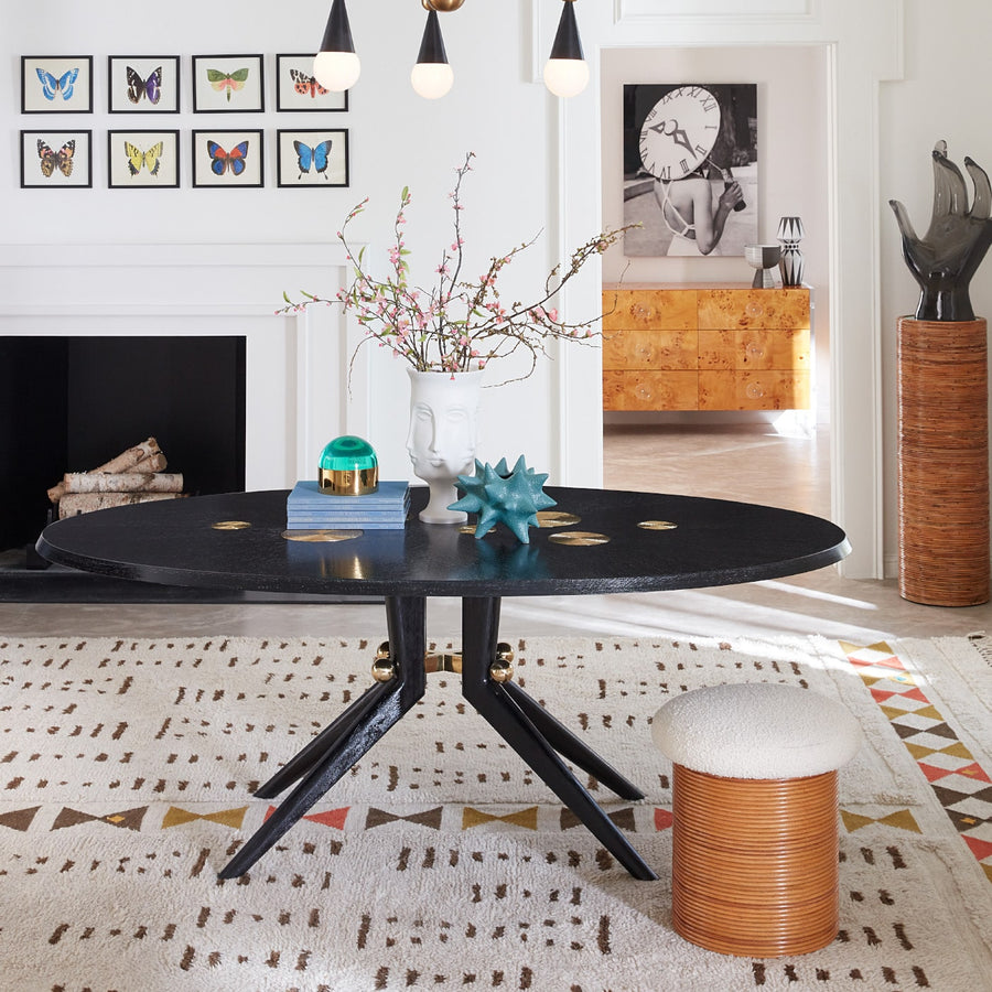 Unglazed Porcelain Faces Urn | Jonathan Adler Dora Maar | Oroa.com