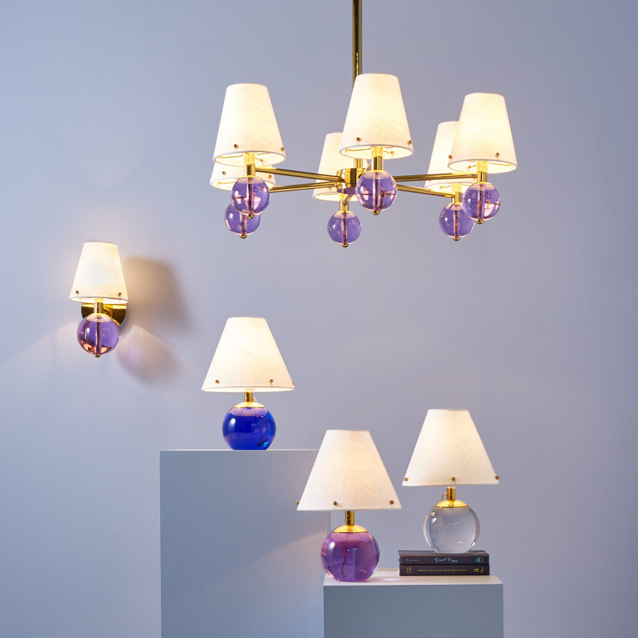 Crystal Ball Wall Lamp | Jonathan Adler Belvedere | Oroa.com