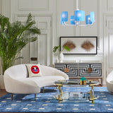 Round Acrylic Cocktail Table | Jonathan Adler Jacques | Oroa.com