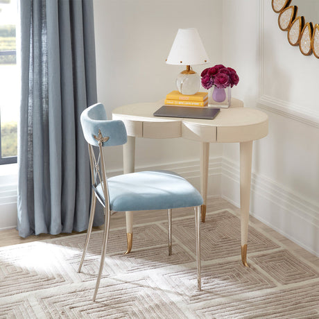 Leather 1-Drawer Side Table | Jonathan Adler | Oroa.com