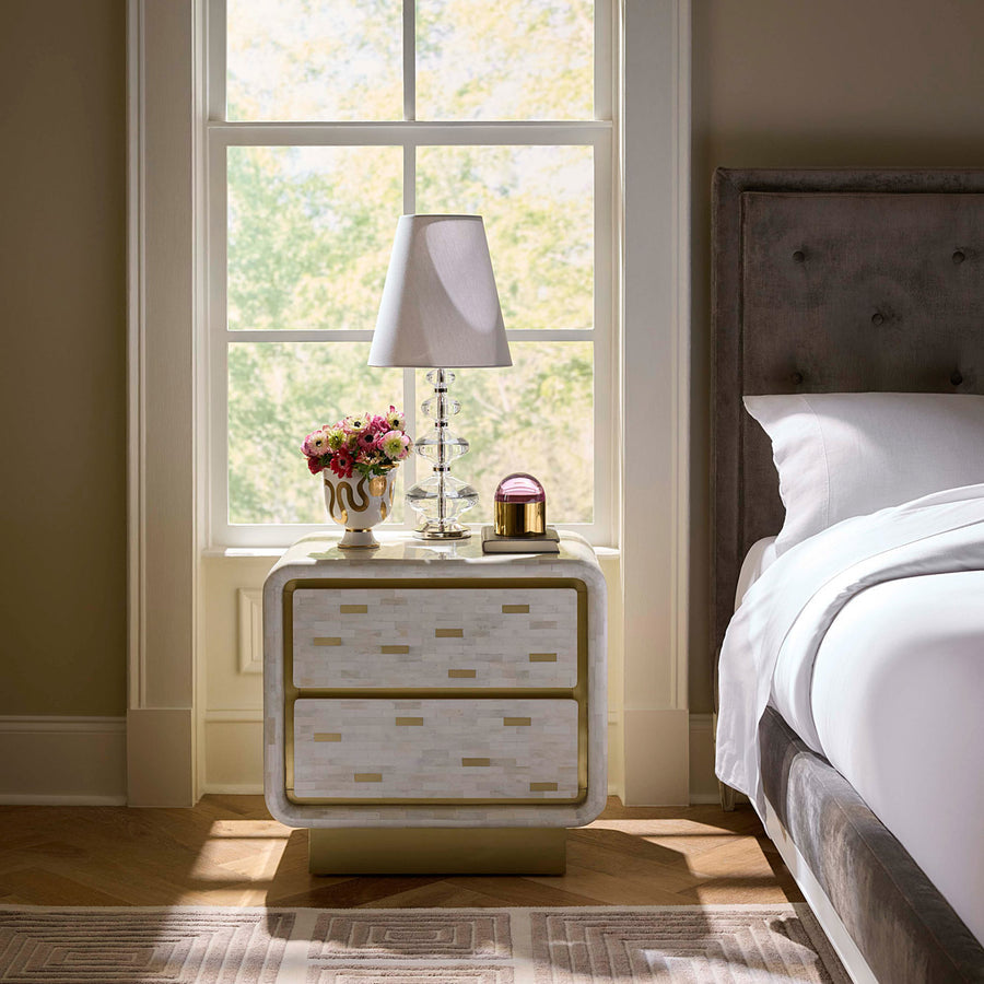 2-Drawer Brick End Table | Jonathan Adler Casablanca | Oroa.com