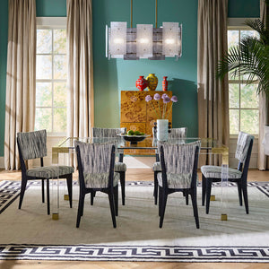 Wood Framed Dining Chair | Jonathan Adler Rivi Gauche | Oroa.com
