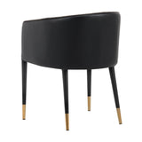 Modern European furniture - Fabric & Leather Dining Armchair - www.oroa.com
