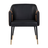 Modern European furniture - Leather-Inspired Dining Chair - www.oroa.com