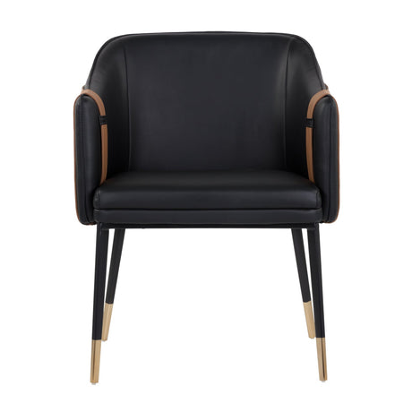Modern European furniture - Leather-Inspired Dining Chair - www.oroa.com