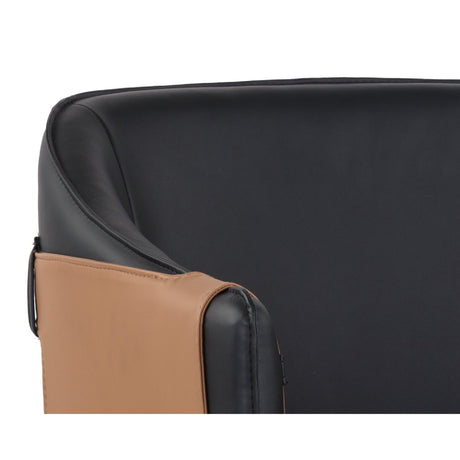 Modern European furniture - Leather-Inspired Dining Chair - www.oroa.com