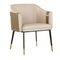 Modern European furniture - Leather-Inspired Dining Chair - www.oroa.com