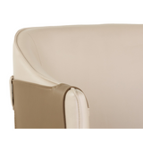 Modern European furniture - Leather-Inspired Dining Chair - www.oroa.com