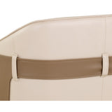 Modern European furniture - Leather-Inspired Dining Chair - www.oroa.com
