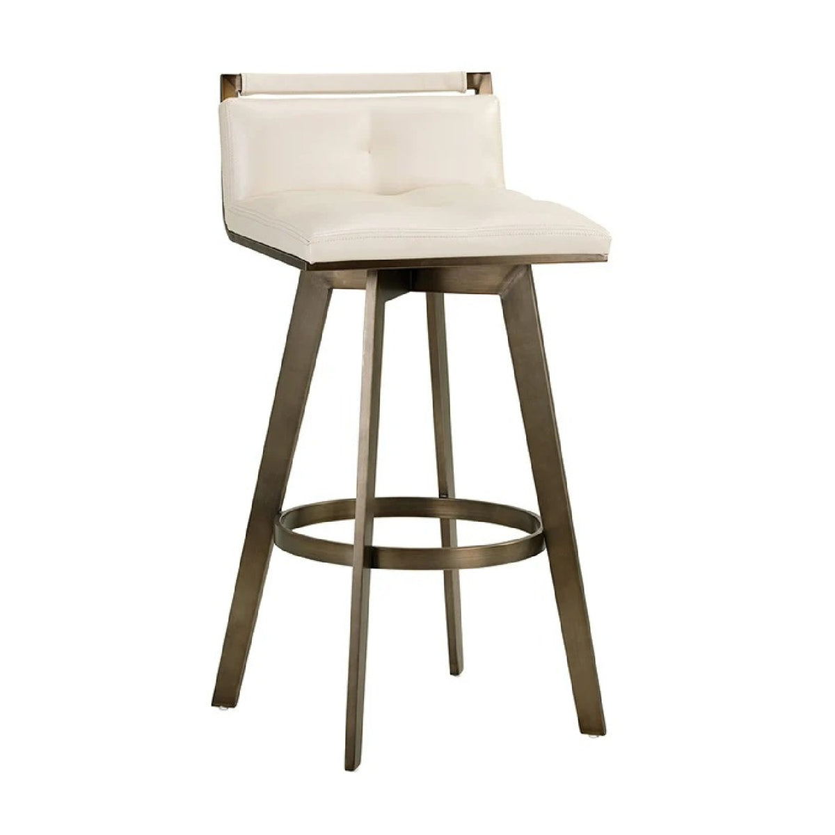 Leather-Look Swivel Bar Stool | Splendido Arizona