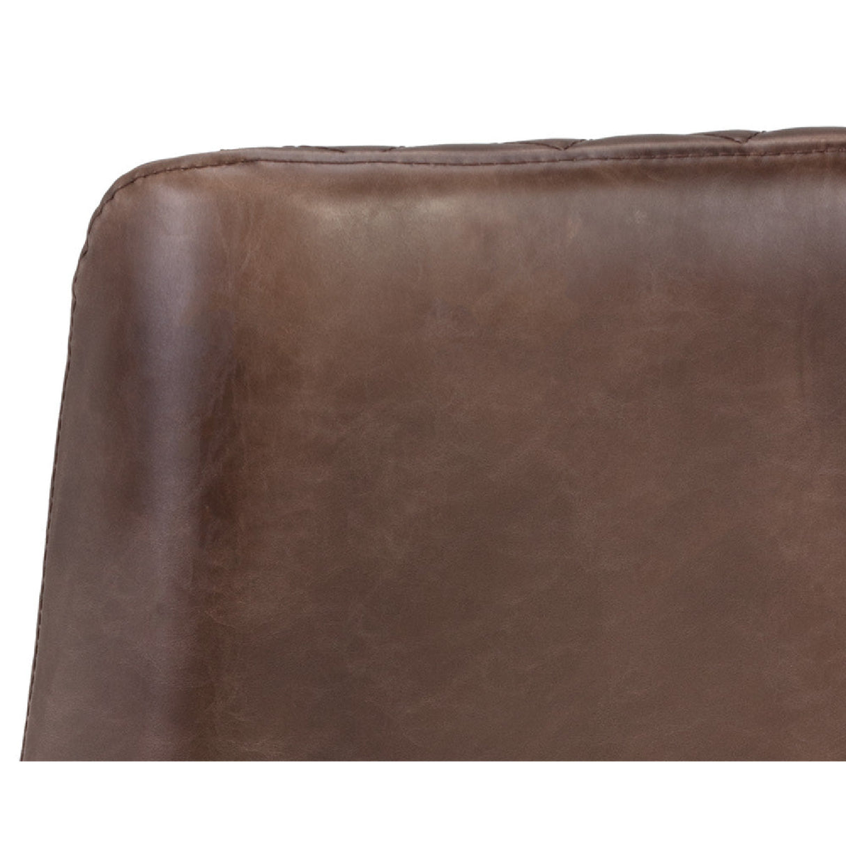   Diamond-Stitched Leather-Inspired Dining Chairs (2) | Oroa.com