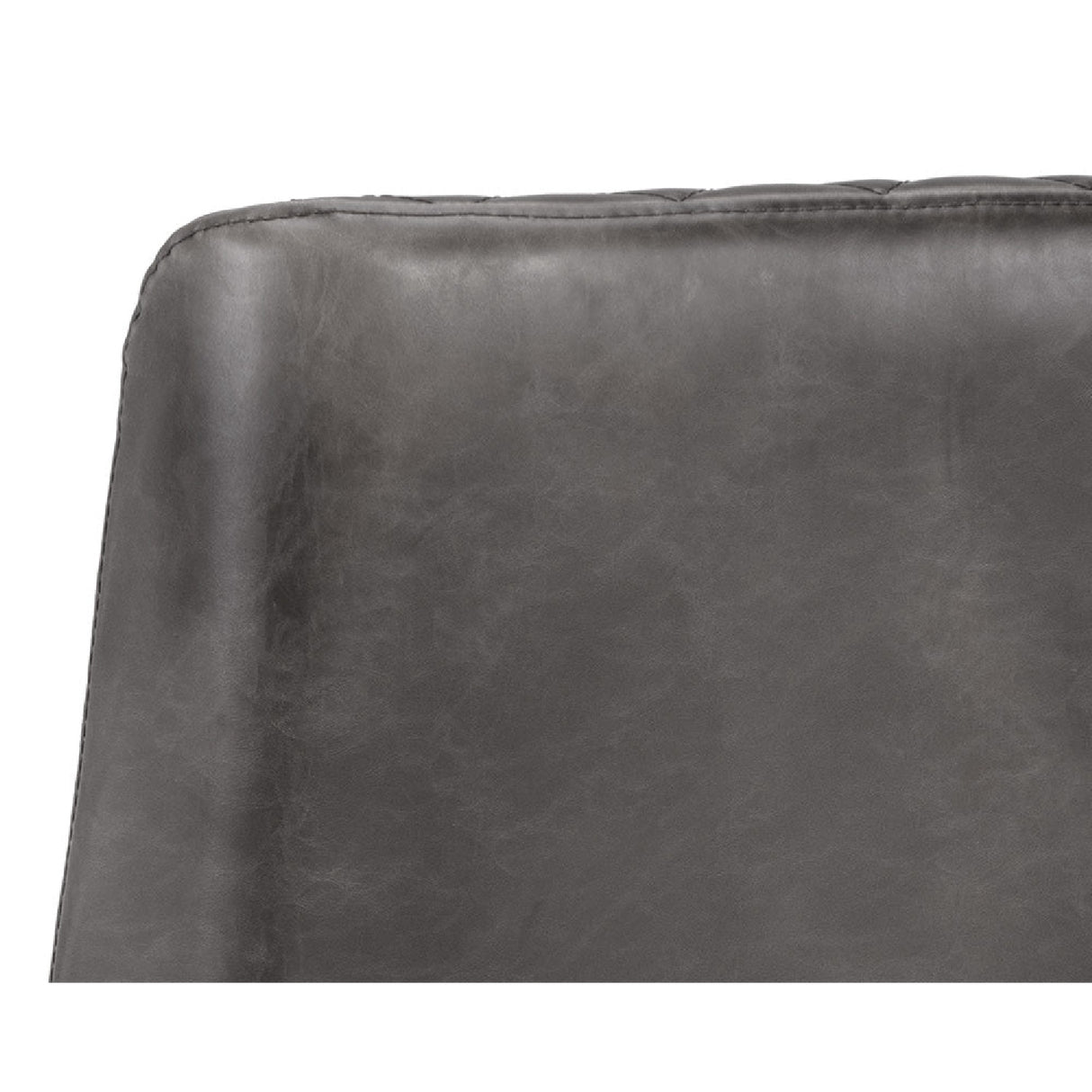   Diamond-Stitched Leather-Inspired Dining Chairs (2) | Oroa.com