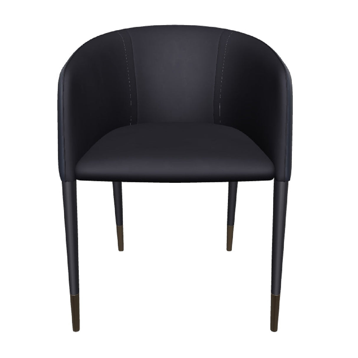   Fabric & Leather Dining Armchair | Oroa.com