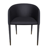 Modern European furniture - Fabric & Leather Dining Armchair - www.oroa.com