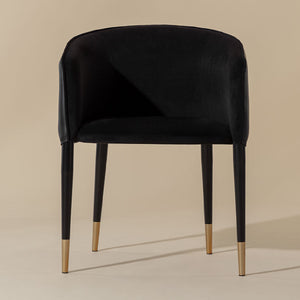   Fabric & Leather Dining Armchair | Oroa.com