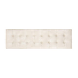 Modern European furniture - Button Tufted Leather Bench - www.oroa.com