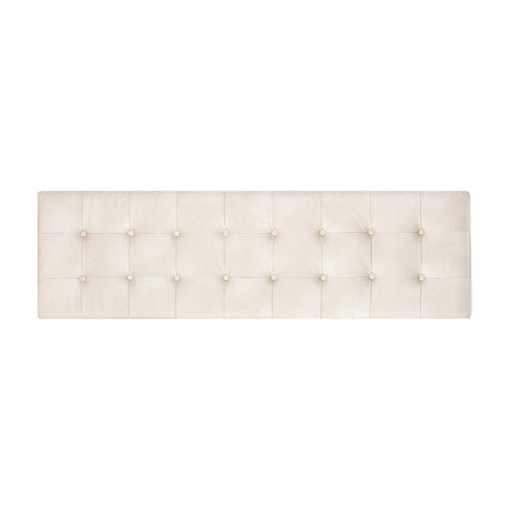 Modern European furniture - Button Tufted Leather Bench - www.oroa.com