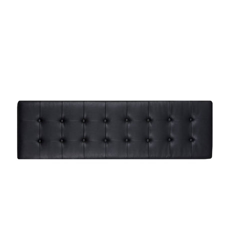 Modern European furniture - Button Tufted Leather Bench - www.oroa.com