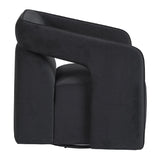 Modern European furniture - Fabric Upholstered Swivel Lounge Chair - www.oroa.com
