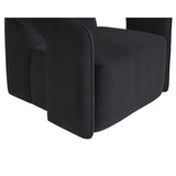 Modern European furniture - Fabric Upholstered Swivel Lounge Chair - www.oroa.com