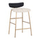 Modern European furniture - Leather Inspired Counter Stool - www.oroa.com